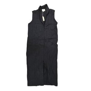 Chapter Goods Womens Size Small Cotton Nursing Column Dress Black Sustainable